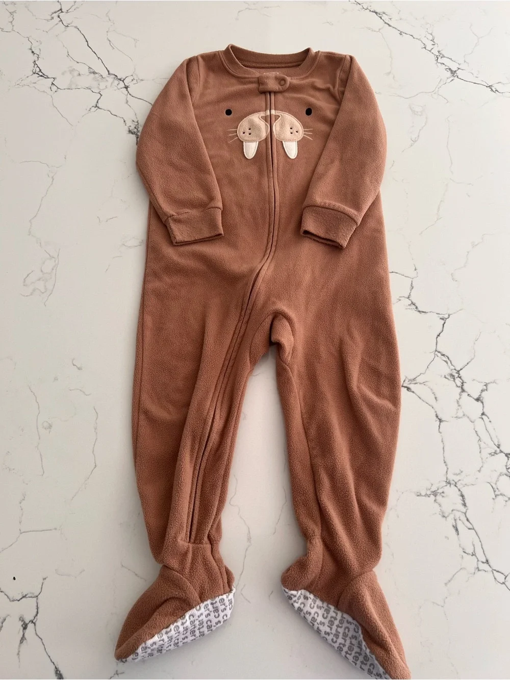 Carter’s Fleece Footed Pajamas Walrus